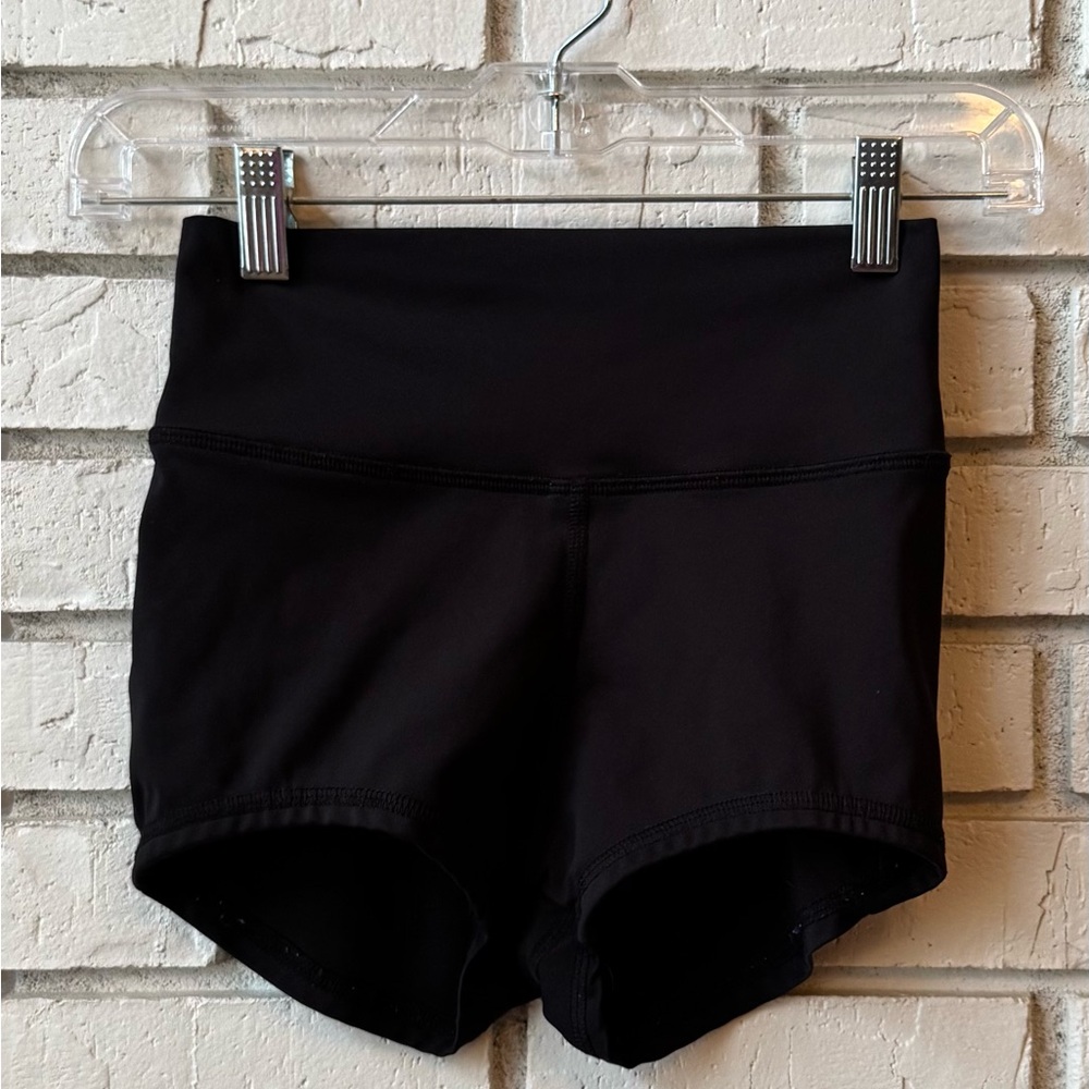 Five Dancewear Black Booty Shorts size YXL Plus